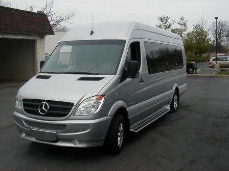 Minibus Rental Vilnius Lithuania Mercedes Benz Sprinter Lux TOP Business class