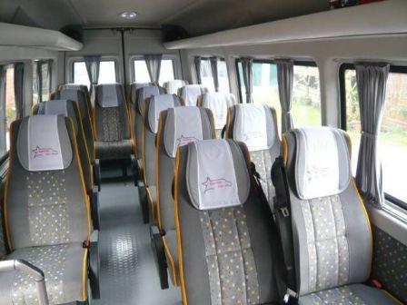 Minibus Rental Vilnius Lithuania Mercedes Benz Sprinter Lux TOP Business class