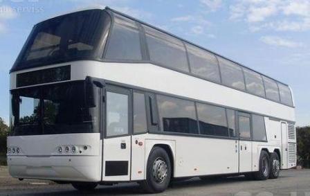 Bus rental in Vilnius, Lithuania Double-decker