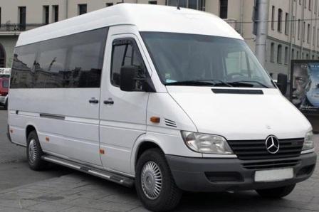 Minibus Rental Vilnius Lithuania Mercedes Benz Sprinter Riga